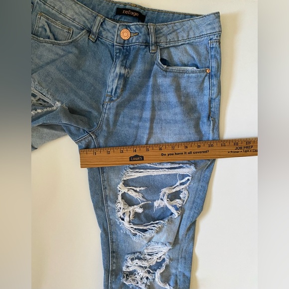 Refuge Distressed women's jeans 100% cotton size 4 - Picture 5 of 9